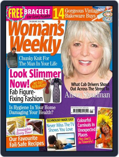 Woman's Weekly January 22nd, 2013 Digital Back Issue Cover