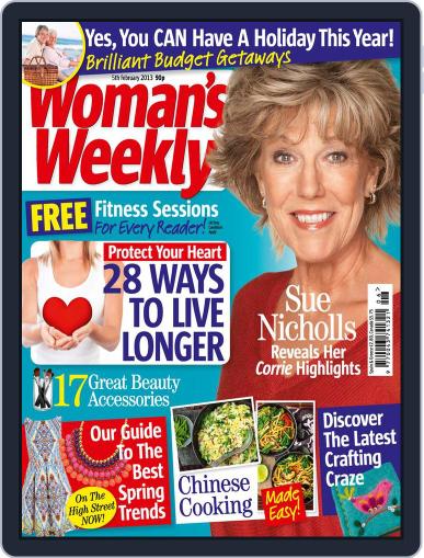 Woman's Weekly January 29th, 2013 Digital Back Issue Cover