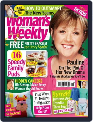 Woman's Weekly February 26th, 2013 Digital Back Issue Cover