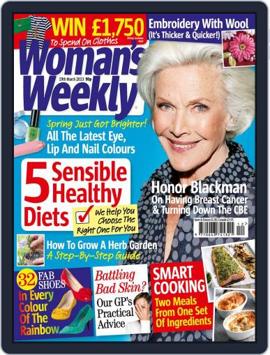 Woman's Weekly March 13th, 2013 Digital Back Issue Cover