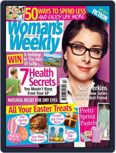 Woman's Weekly March 21st, 2013 Digital Back Issue Cover