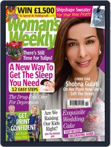 Woman's Weekly March 26th, 2013 Digital Back Issue Cover