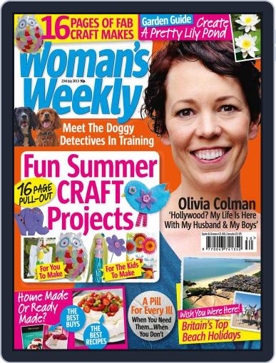 Woman's Weekly July 17th, 2013 Digital Back Issue Cover
