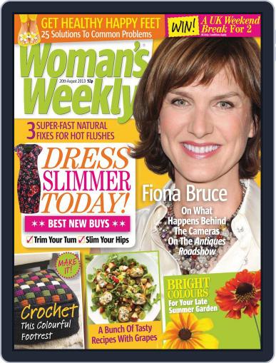 Woman's Weekly August 13th, 2013 Digital Back Issue Cover