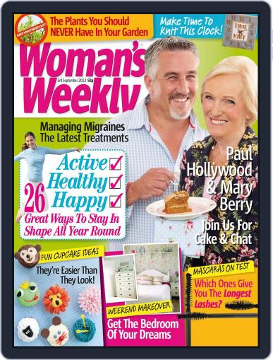 Woman's Weekly August 27th, 2013 Digital Back Issue Cover