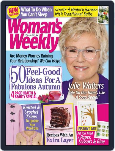 Woman's Weekly October 8th, 2013 Digital Back Issue Cover