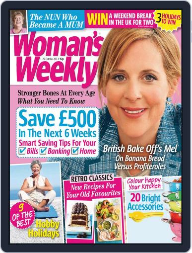 Woman's Weekly October 15th, 2013 Digital Back Issue Cover