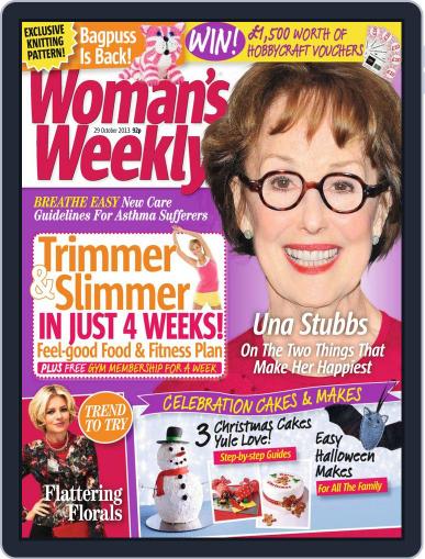 Woman's Weekly October 22nd, 2013 Digital Back Issue Cover