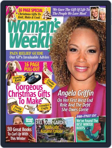 Woman's Weekly October 29th, 2013 Digital Back Issue Cover