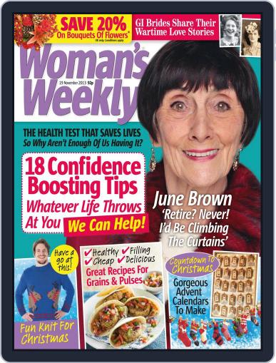 Woman's Weekly November 12th, 2013 Digital Back Issue Cover