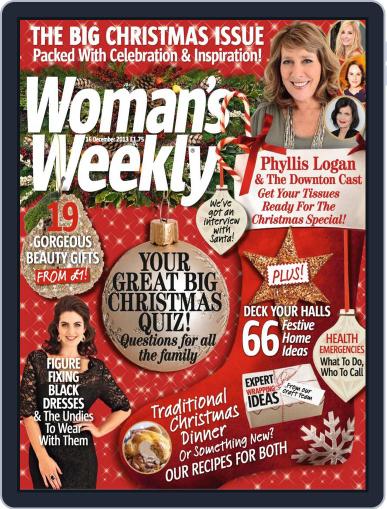 Woman's Weekly December 10th, 2013 Digital Back Issue Cover