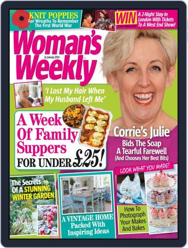 Woman's Weekly January 14th, 2014 Digital Back Issue Cover