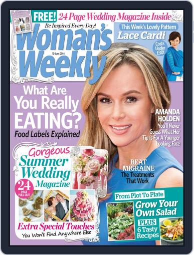 Woman's Weekly June 3rd, 2014 Digital Back Issue Cover