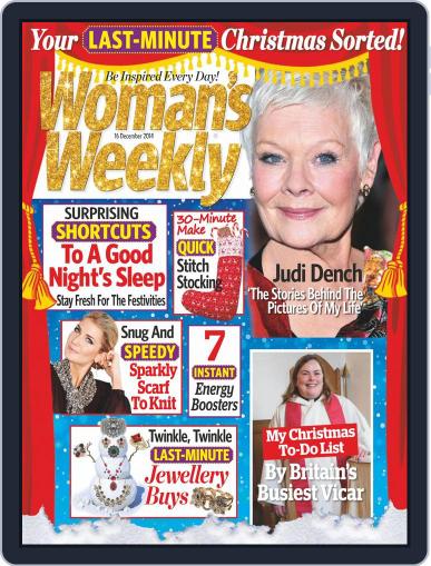 Woman's Weekly December 9th, 2014 Digital Back Issue Cover