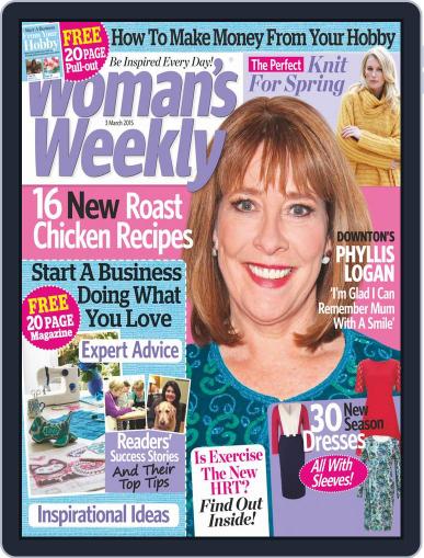 Woman's Weekly February 24th, 2015 Digital Back Issue Cover