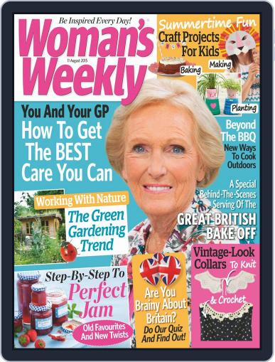 Woman's Weekly August 11th, 2015 Digital Back Issue Cover