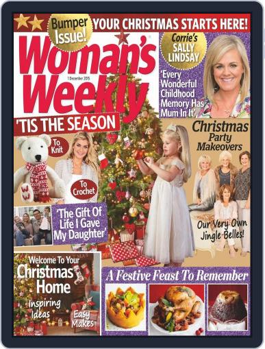 Woman's Weekly November 18th, 2015 Digital Back Issue Cover