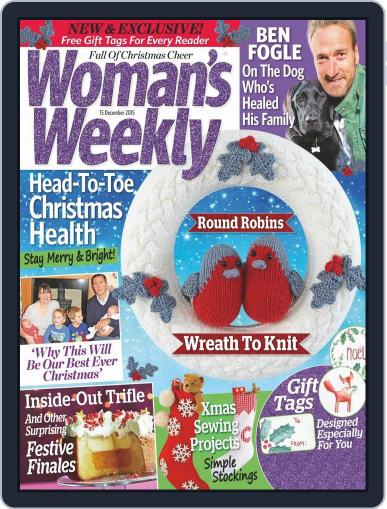 Woman's Weekly December 9th, 2015 Digital Back Issue Cover
