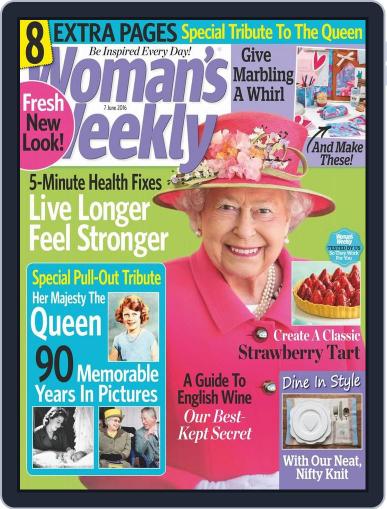 Woman's Weekly June 1st, 2016 Digital Back Issue Cover
