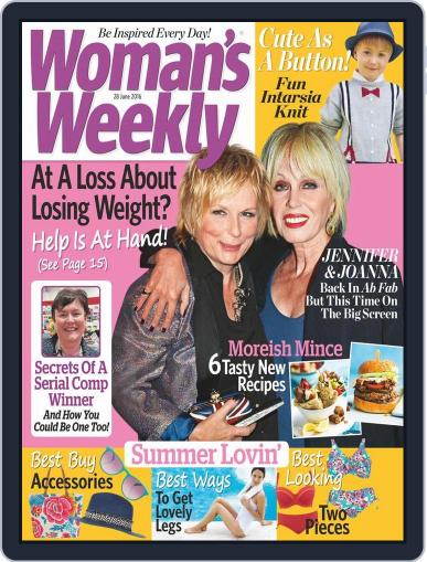 Woman's Weekly June 22nd, 2016 Digital Back Issue Cover