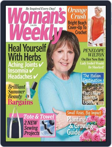 Woman's Weekly June 29th, 2016 Digital Back Issue Cover