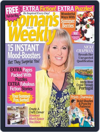Woman's Weekly July 20th, 2016 Digital Back Issue Cover
