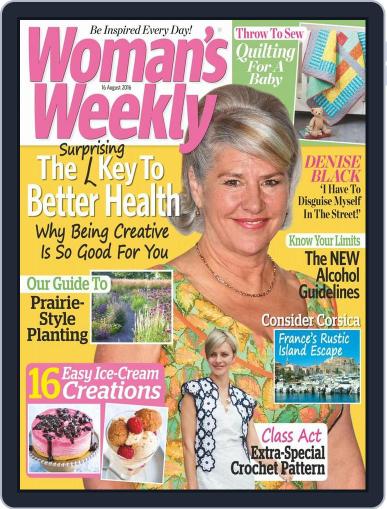 Woman's Weekly August 10th, 2016 Digital Back Issue Cover