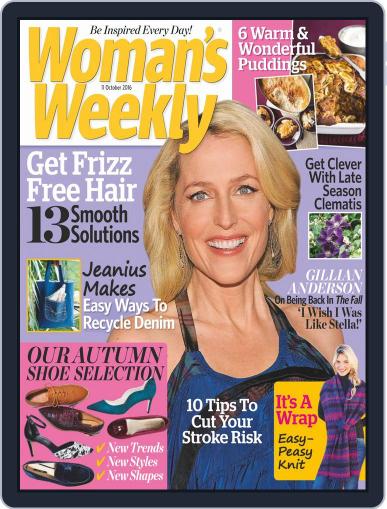 Woman's Weekly October 11th, 2016 Digital Back Issue Cover