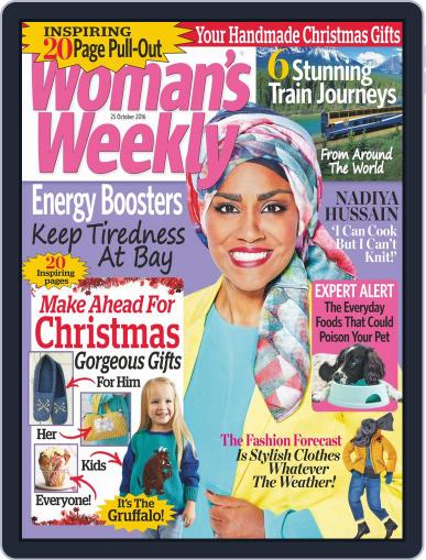 Woman's Weekly October 25th, 2016 Digital Back Issue Cover