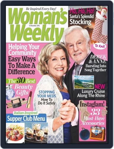 Woman's Weekly November 15th, 2016 Digital Back Issue Cover