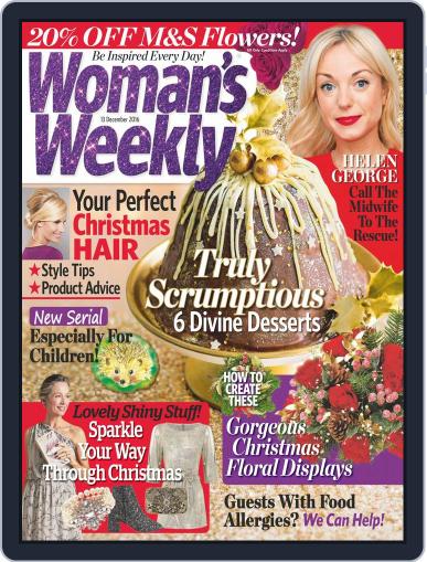 Woman's Weekly December 13th, 2016 Digital Back Issue Cover