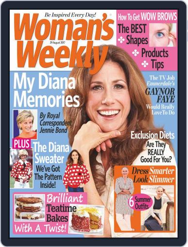 Woman's Weekly August 29th, 2017 Digital Back Issue Cover