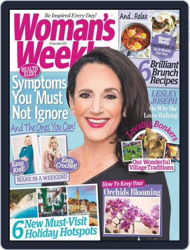 Woman's Weekly December 31st, 2017 Digital Back Issue Cover