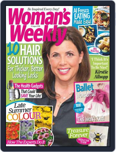 Woman's Weekly August 21st, 2018 Digital Back Issue Cover