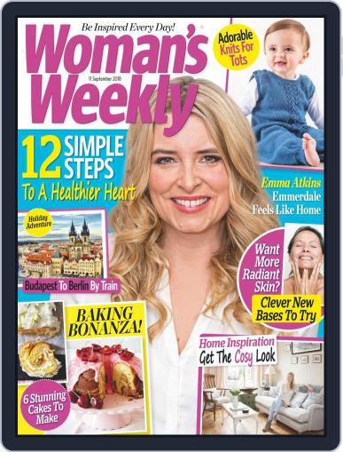 Woman's Weekly September 11th, 2018 Digital Back Issue Cover