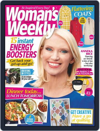 Woman's Weekly October 1st, 2019 Digital Back Issue Cover