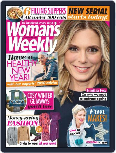 Woman's Weekly December 31st, 2019 Digital Back Issue Cover
