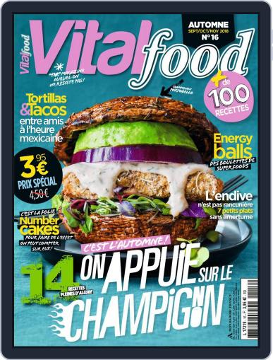 Vital Food August 1st, 2018 Digital Back Issue Cover