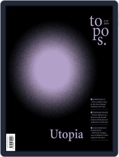Topos May 30th, 2019 Digital Back Issue Cover
