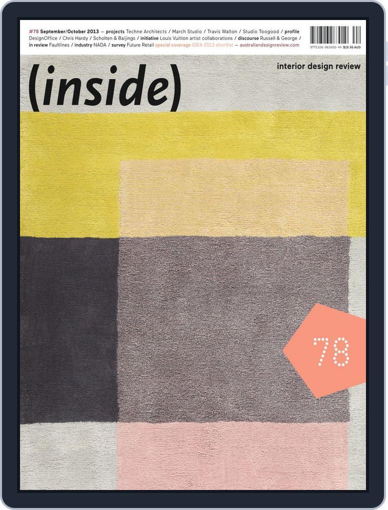 (inside) interior design review (Digital) Subscription                    August 28th, 2013 Issue