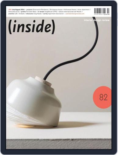 (inside) interior design review June 24th, 2014 Digital Back Issue Cover