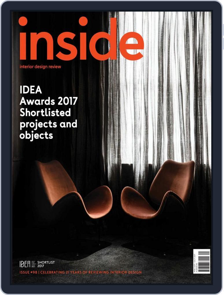 (inside) interior design review (Digital) Subscription                    September 1st, 2017 Issue