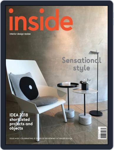 (inside) interior design review September 1st, 2018 Digital Back Issue Cover