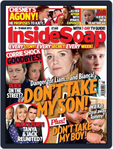Inside Soap UK March 4th, 2013 Digital Back Issue Cover