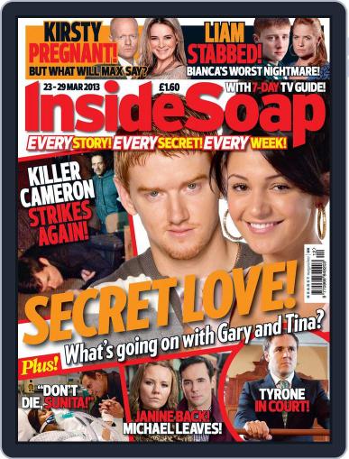 Inside Soap UK March 18th, 2013 Digital Back Issue Cover