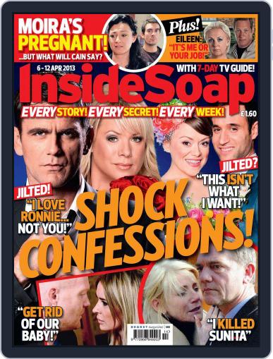 Inside Soap UK April 3rd, 2013 Digital Back Issue Cover