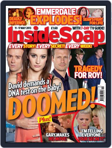 Inside Soap UK May 7th, 2013 Digital Back Issue Cover