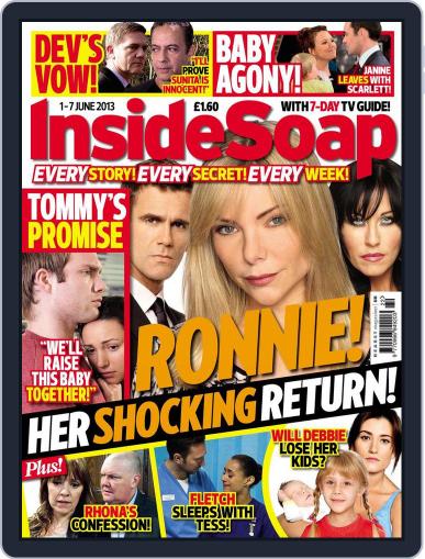 Inside Soap UK May 28th, 2013 Digital Back Issue Cover