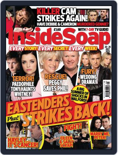 Inside Soap UK July 15th, 2013 Digital Back Issue Cover