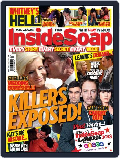 Inside Soap UK July 22nd, 2013 Digital Back Issue Cover